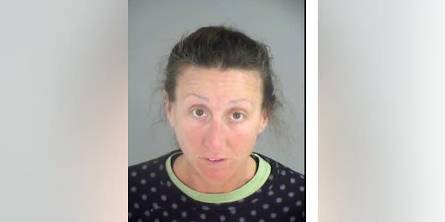 Micha Leigh Dominguez, 40, of Tappahannock, Virginia, who was featured in the “fake homeless woman exposed” video was arrested Monday, May 22, 2017, for allegedly throwing three bottles of Gatorade at a moving vehicle.