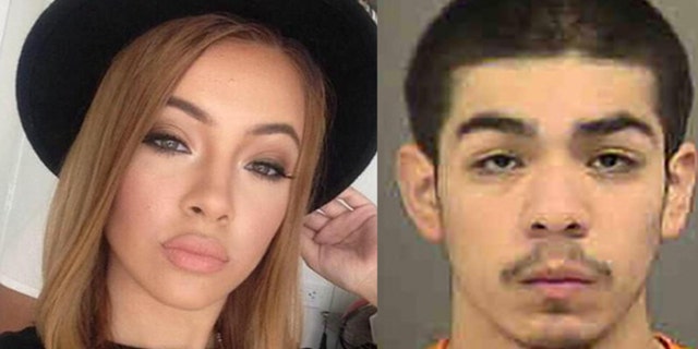 Emmanuel Jesus Rangel-Hernandez (R) is accused of killing model Mirjana Puhar (L), along with two others, on Feb. 24, 2015.