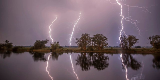 Two young women were seriously injured recently after lightning struck them while they were taking selfies in Western Germany.