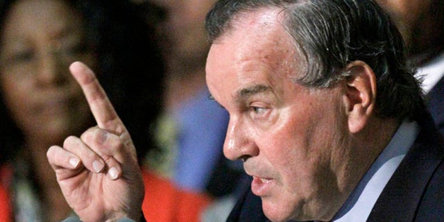 July 1, 2010:, Chicago Mayor Richard Daley speaks during a news conference, in Chicago.