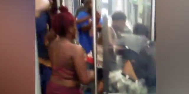 About five teens viciously attacked a man after he asked them to stop smoking marijuana.