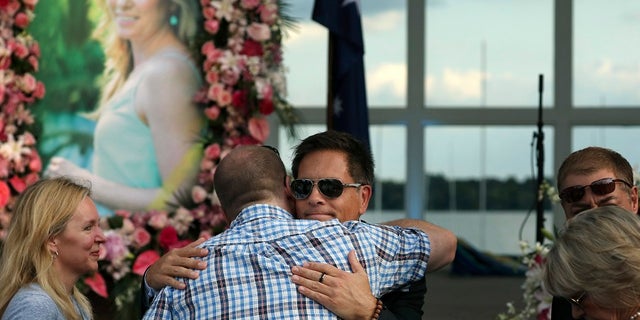 Don Damond, Justine's fiance, spoke at her memorial service on Friday, Aug. 11, 2017.