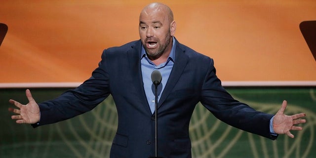 Dana White, pictured, will meet with Conor McGregor to determine his next fight.