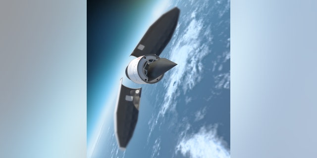 An image of the Falcon HTV-2. (DARPA)