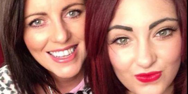 Charlotte Reat, shown right, says her 'hero' mother Jayne, shown left, died saving her during a Christmas morning knife fight.