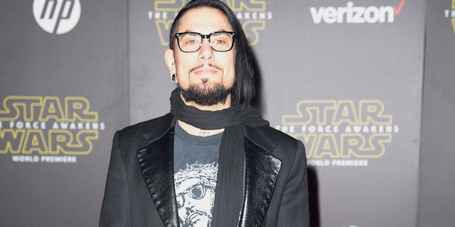 Musician Dave Navarro arrives at the premiere of "Star Wars: The Force Awakens" in Hollywood, California December 14, 2015. REUTERS/Kevork Djansezian - RTX1YPH5