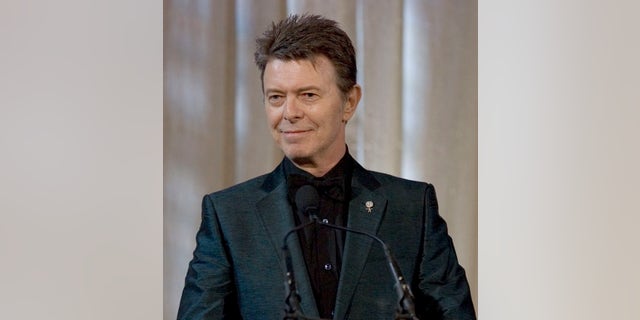 June 5, 2007. David Bowie attends an awards show in New York.