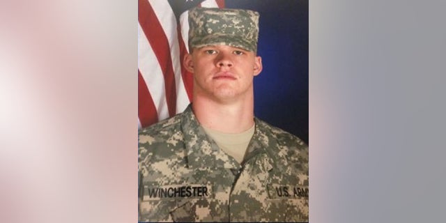 Pfc. David Winchester in an undated photo.
