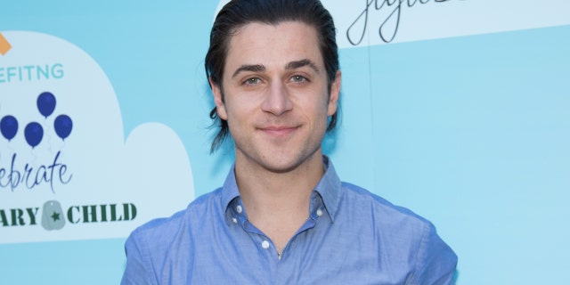 David Henrie, here in a 2016 photo, was going through a security screening at LAX Monday morning when agents reportedly discovered an M&P Shield 9mm pistol that was loaded.