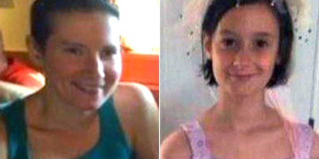 Lisa Davis, left, collapsed while at the bedside of her daughter, Rakelle, who was hit by a bus.