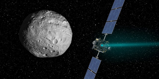 NASA's Dawn spacecraft arrived at the giant asteroid Vesta in July 2011 and is set to depart on Sept. 4, 2012 PDT (Sept. 5 EDT).