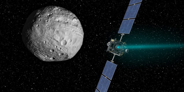 NASA's Dawn spacecraft arrived at the giant asteroid Vesta in July 2011 and is set to depart on Sept. 4, 2012 PDT (Sept. 5 EDT).