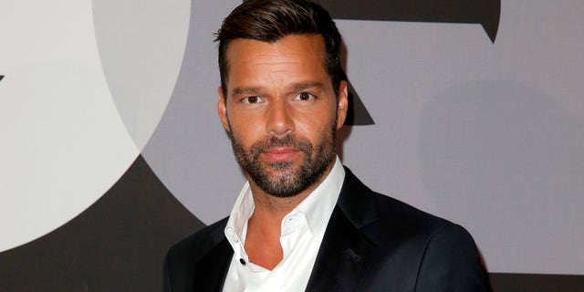 Ricky Martin attends GQ and Giorgio Armani Grammys After Party on February 8, 2015 in Hollywood, California.