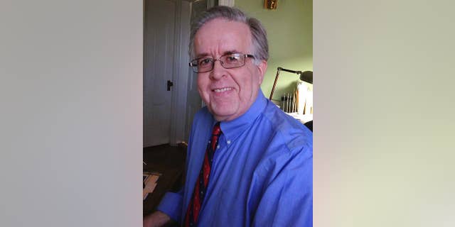 This undated photo provided by Ellen Nimmons shows her husband, Jim Fitzgerald, a longtime Associated Press writer and editor who died in New York on Monday, April 17, 2017, at the age of 66. During his 43 years with the AP Fitzgerald helped shape the news service's coverage of stories from terror attacks to the evolving landscape of aging. Known for handling a sometimes difficult job with a can-do demeanor, professionalism and grace, Fitzgerald had been fighting leukemia for more than a year and a half. (Ellen Nimmons via AP)