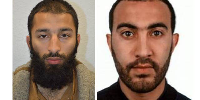 Khuram Shazad Butt, left, and Rachid Redouane.