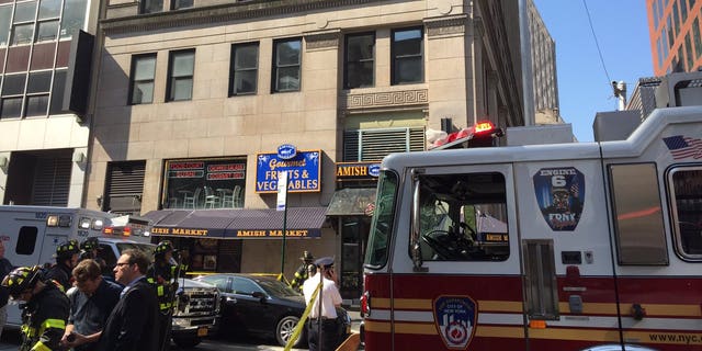 Thirty-four people were injured after fire erupted in a NYC high-rise that caused high levels of carbon monoxide in the building, FDNY said. (FDNY)