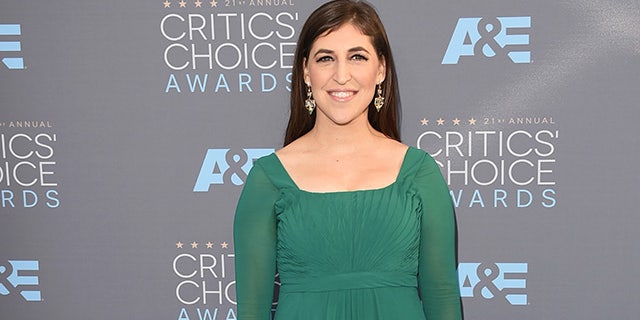 SANTA MONICA, CA - JANUARY 17: Actress Mayim Bialik attends the 21st Annual Critics' Choice Awards at Barker Hangar on January 17, 2016 in Santa Monica, California. (Photo by Jason Merritt/Getty Images)