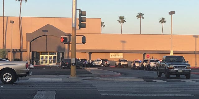 Authorities responded to calls of an active shooter Thursday evening at the Boulevard Mall in Las Vegas.