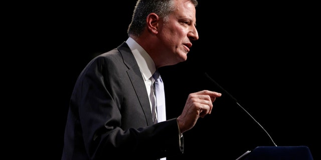 New York Mayor Bill de Blasio fired back after Sessions' warning.