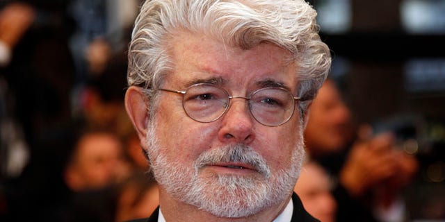 May 25, 2012: Director George Lucas arrives on the red carpet ahead of the screening of the film "Cosmopolis" in competition at the 65th Cannes Film Festival.