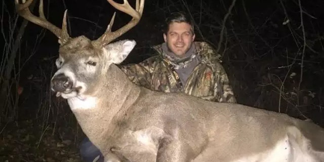 Marum and his slab-sided 5-year-old buck, Punkin’ Head.