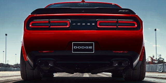 The Demon's 315 mm wide Nittos have just enough tread to be street legal.
