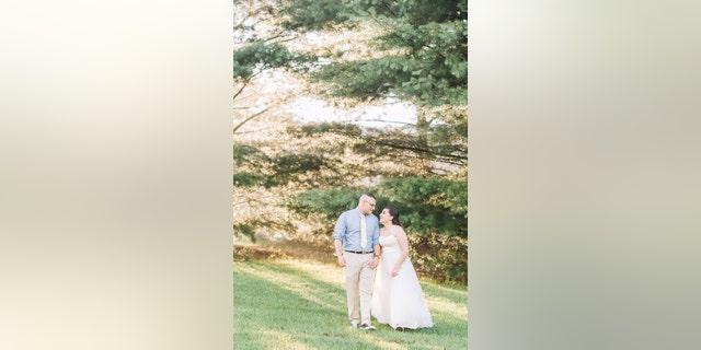 The couple had already married in a courthouse, but planned to hold a ceremony for family and friends on Sunday.
