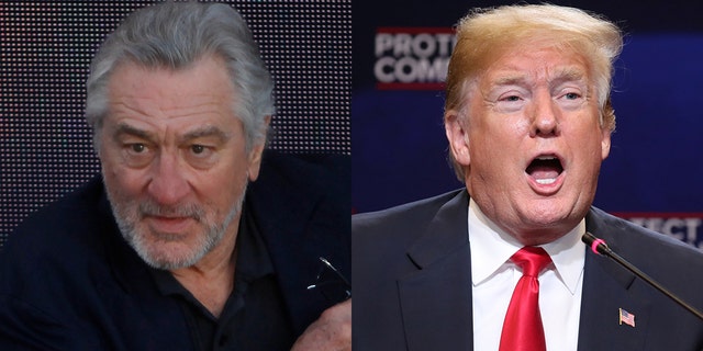 Actor Robert DeNiro, a frequent Trump critic, was among the stars in "Amsterdam."