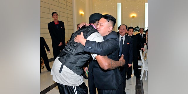 Dennis Rodman said Kim Jong Un trusts him.