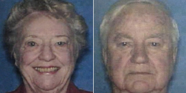 These undated photos made available by the Putnam County Sheriff's Office, Ga., show Russell Dermond, 88, and his wife Shirley Russell Dermond, 87, who were murdered in their home in Lake Oconee, Ga. (AP/Putnam County Sheriff's Office, HO)