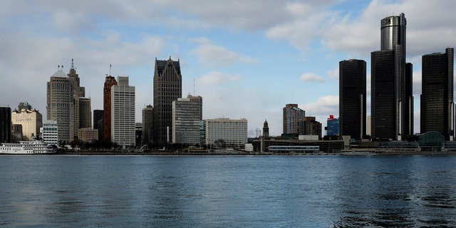 detroit skyline reuters