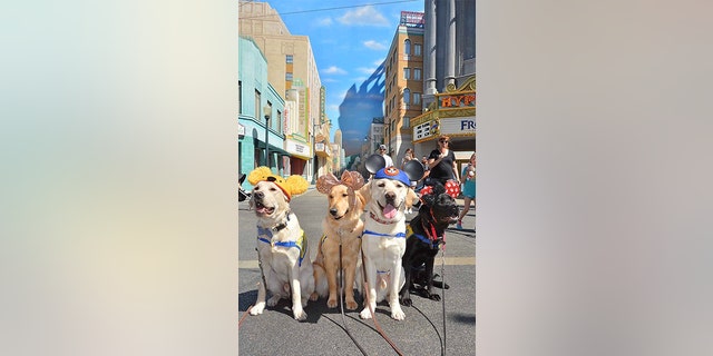 They explored much of the park during their March 29 trip.