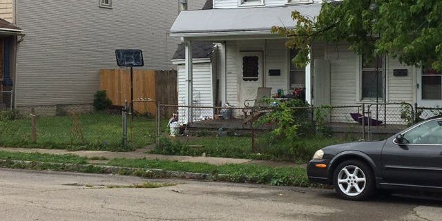 The Dayton home was described by police as 'deplorable.'