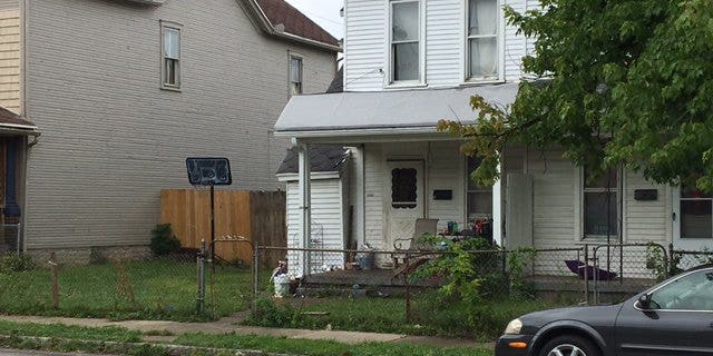 The Dayton home was described by police as 'deplorable.'