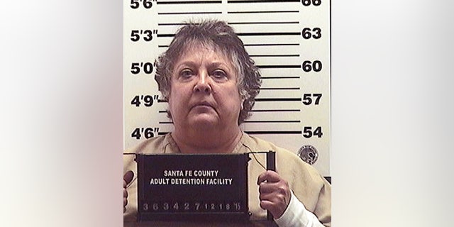 FILE - This Dec. 18, 2015 file photo provided by the Santa Fe County Jail shows former New Mexico Secretary of State Dianna Duran. Duran was released Sunday, Jan. 17, 2016, from a Santa Fe County jail after a 30-day sentence for using political campaign funds to fuel a gambling spree. (Santa Fe County Jail via AP, File)
