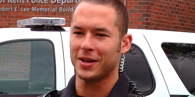 Officer Diego Moreno was killed early Sunday morning.