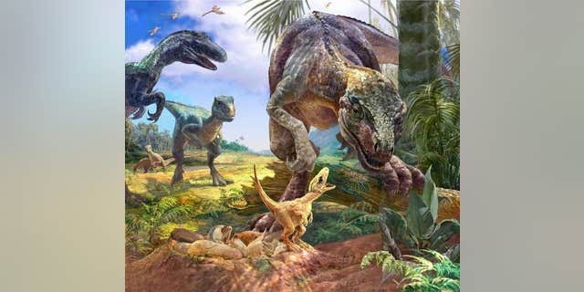 what was the first dinosaur ever found