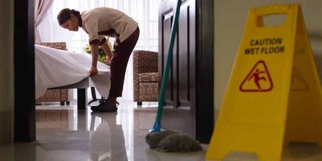 Guests have little time for dirty hotel rooms.