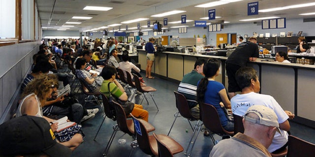 A California DMV worker reportedly slept for three hours a day on the job for nearly four years, a state audit found.
