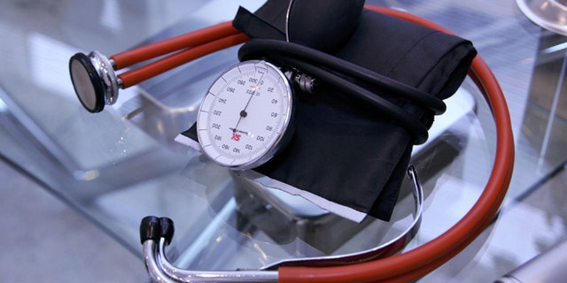 LUENEBURG, GERMANY - APRIL 01: A stethoscope seen at a doctor's office on April 1, 2006 in Lueneburg, Germany. The two member parties, the SPD and CDU, of the german coalition government, met to discuss reforms of public health insurance system. (Photo Illustration by Andreas Rentz/Getty Images)