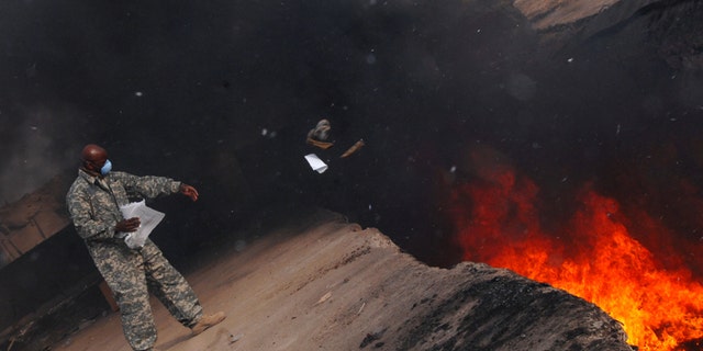 Thousands of U.S. military personnel who served on bases in Iraq and Afghanistan were exposed to the dense black smoke