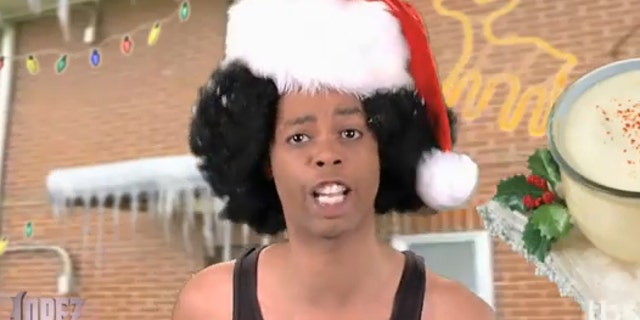 Antoine Dodson in 'Hide Your Gifts.' (Lopez Tonight)