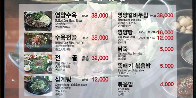 There are reportedly thousands of restaurants serving “gaegogi” dishes around the country.