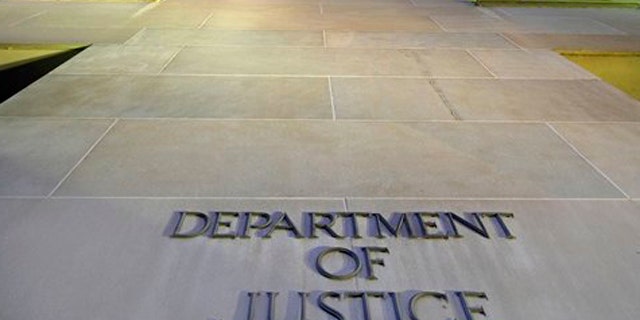 May 14, 2013: The Department of Justice headquarters building in Washington is photographed early in the morning.