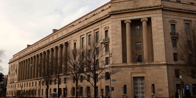 Department of Justice building in Washington, D.C.