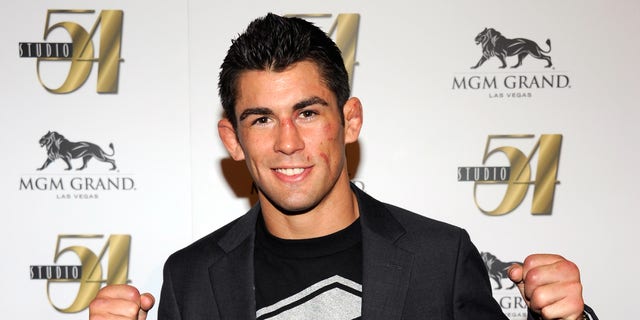 July 3:  Mixed martial artist Dominick Cruz arrives at a post-fight party for UFC 132 at Studio 54 inside the MGM Grand Hotel/Casino in Las Vegas, Nevada.