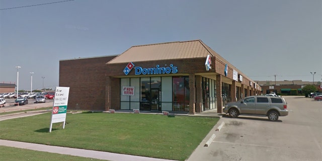 Peppers also appeared to be wearing a "doctor's mask over his face," according to an employee at the Fort Worth Domino's location.