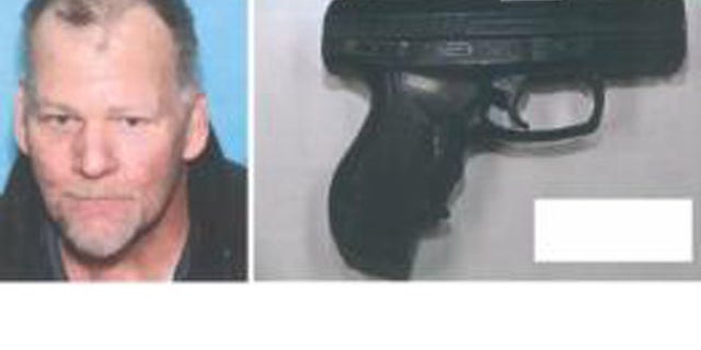 Portland police said Don Perkins, 56, was armed with this fake gun when he was shot by two officers Thursday. (Portland Police Patrol)