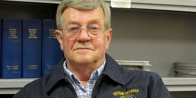 Vietnam vet Don Crigger hopes to unravel World War II Purple Heart mystery. (Ken Newton/News-Press Now)
