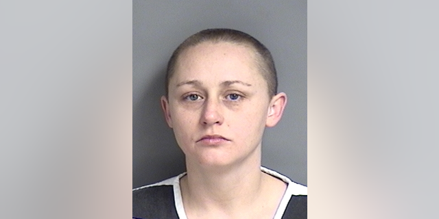 Donna Marie Brasher was busted the bloody hatchet attack that sent her boyfriend to the ICU.